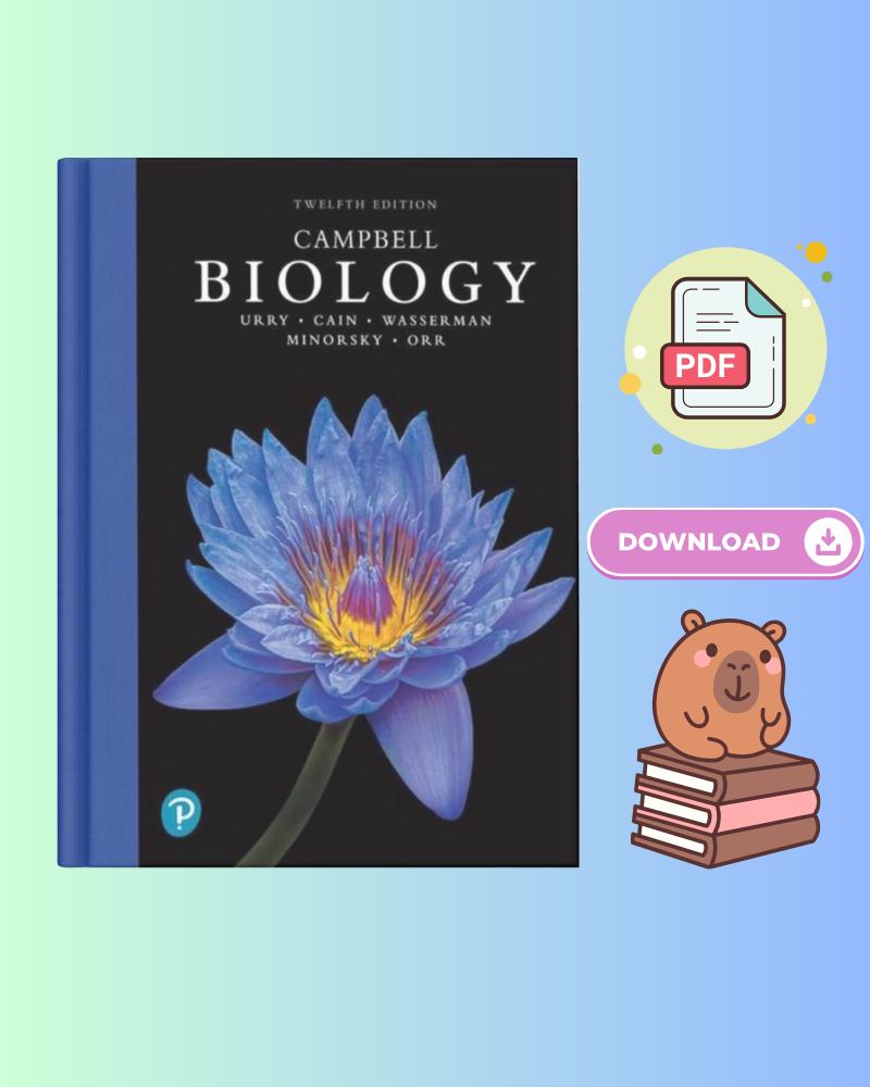 Campbell Biology 12th Edition College Textbook