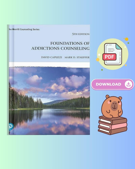 Foundations of Addictions Counseling 5th Edition Textbook